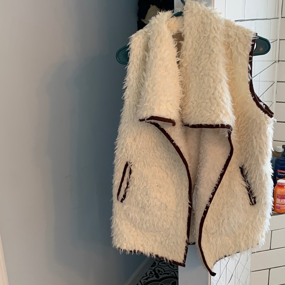 Fuzzy vest